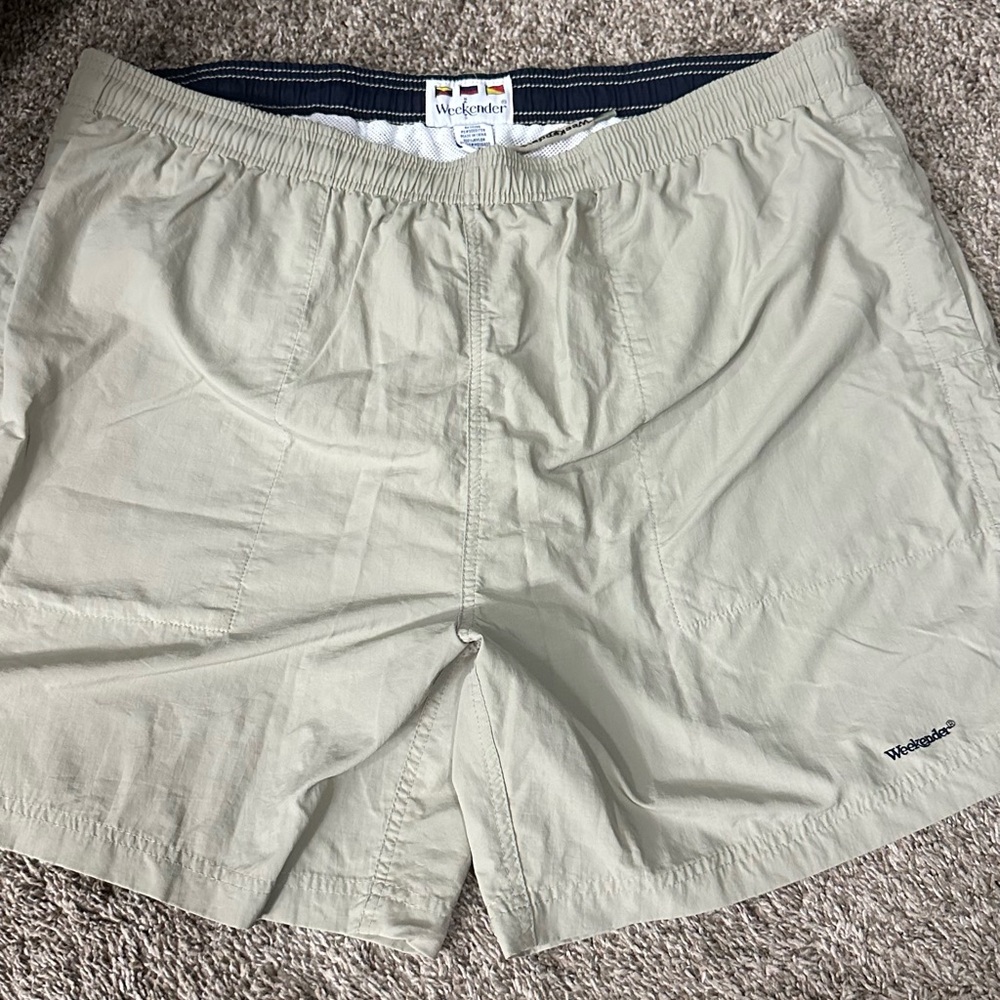 Weekenders Khaki Casual Shorts